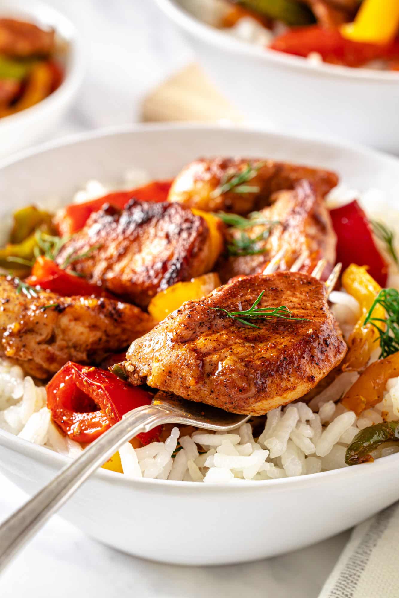 Herb-Marinated Chicken & Rice
