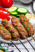 Beef Kofta & Roasted Veg